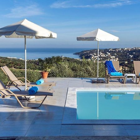 Villa Konstantinos Hilltop Vineyard Escape Almirida Exteriér fotografie