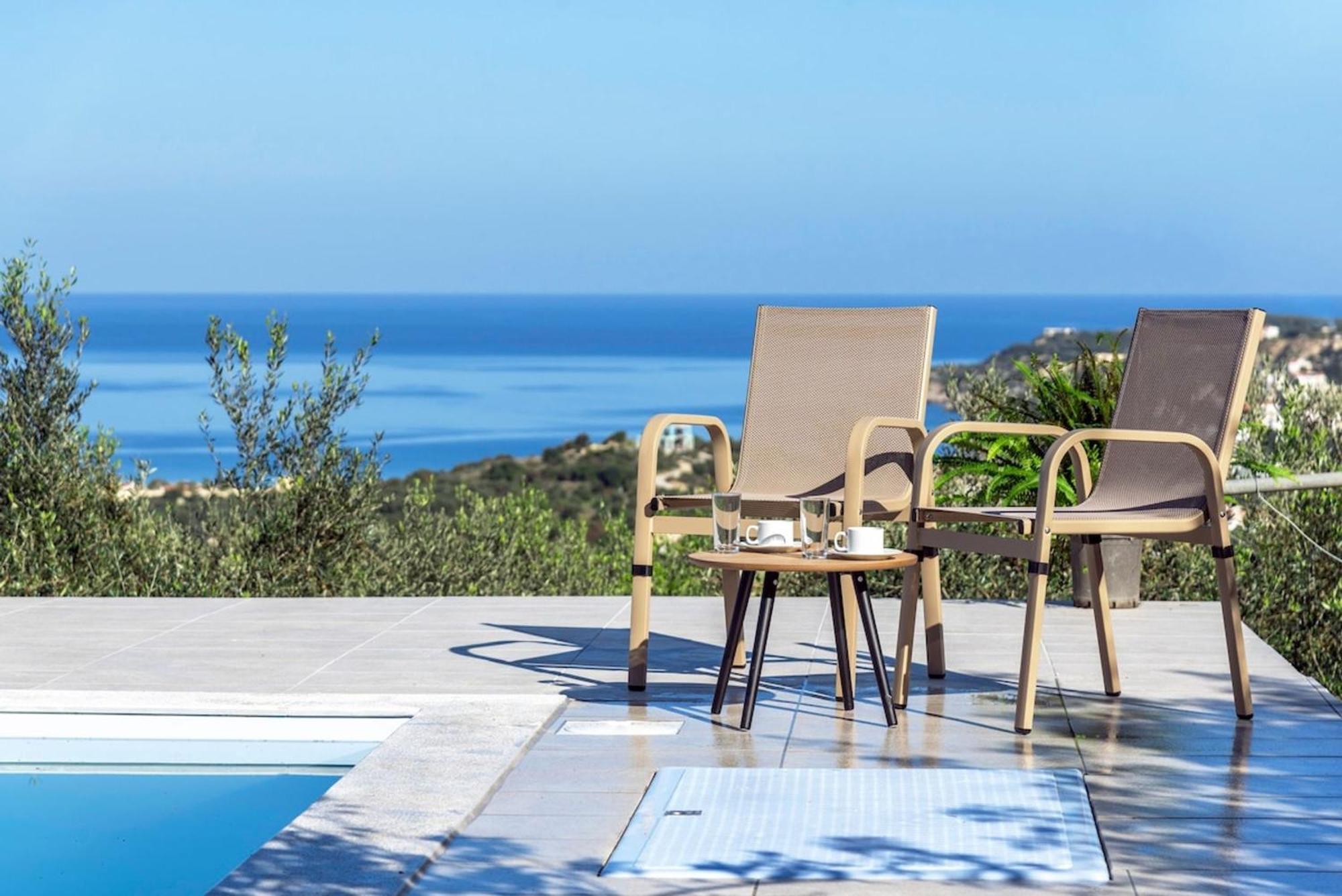 Villa Konstantinos Hilltop Vineyard Escape Almirida Exteriér fotografie