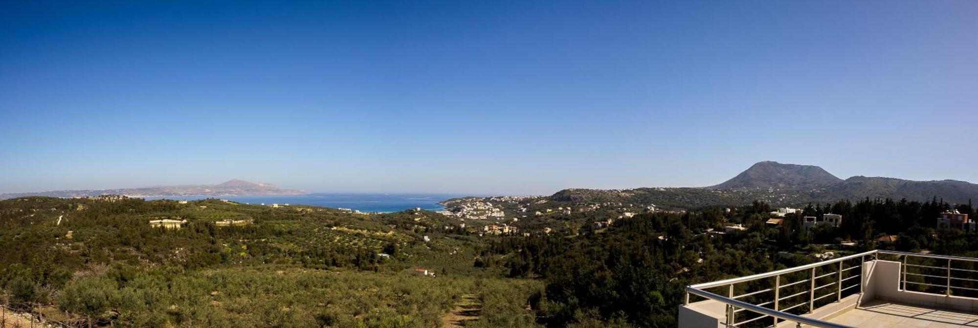 Villa Konstantinos Hilltop Vineyard Escape Almirida Exteriér fotografie