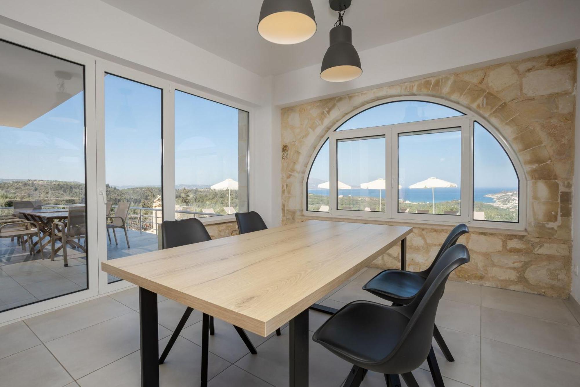 Villa Konstantinos Hilltop Vineyard Escape Almirida Exteriér fotografie