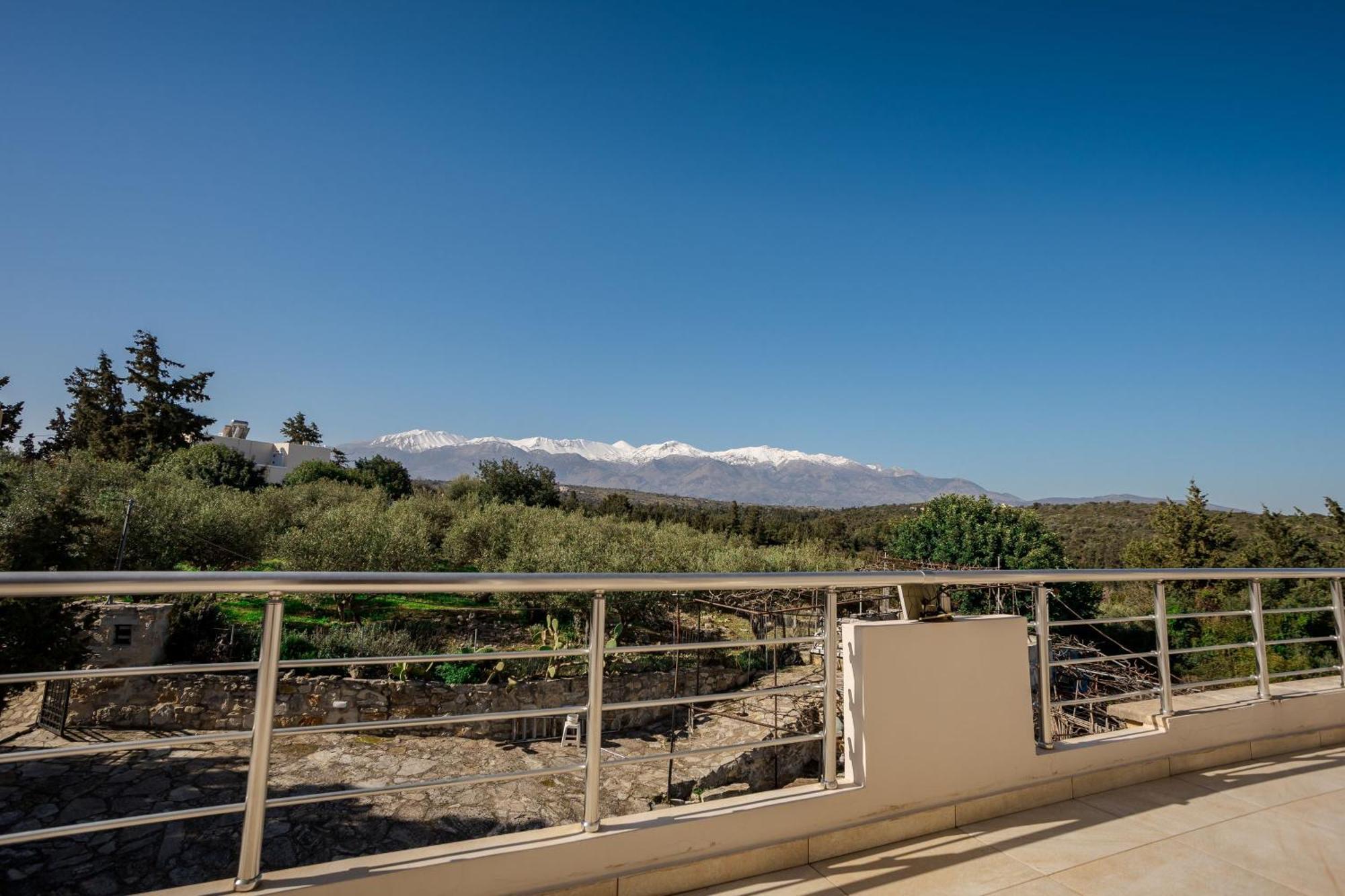Villa Konstantinos Hilltop Vineyard Escape Almirida Exteriér fotografie